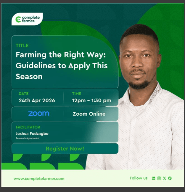 Farming the right way: guidelines to apply this season